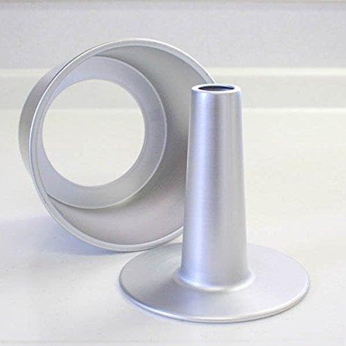 [OKN] オリジナル つなぎ目のないアルミトールシフォンケーキ型 14cm silver [並行輸入品]