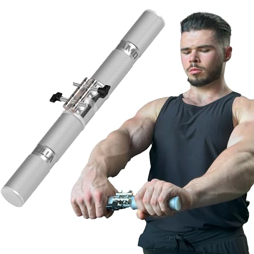 GRIPZILLA Dynamo Forearm Strengthener and Wrist, Comfortable Grip and a Durable Design Roller Perfect for Men and Women - Ideal for Hand, Wrist, and Forearm Strength Training, Workout - Wrist/Arm Builder