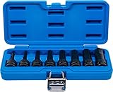 mit Kugelfangrille BGS 5481  Kraft-Bit-Einsatz-Satz  12,5 mm (1/2\