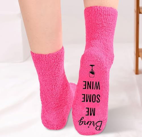 Image of VICRAZY Wine Gifts for Men, Women - Funny Socks - Gifts for Lovers - Stuff, Stocking Stuffers