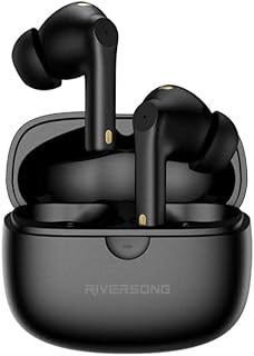 سماعات أذن تي دبليو اس يوتوبيا H5 بخاصية إلغاء الضوضاء النشطة، لون أسود