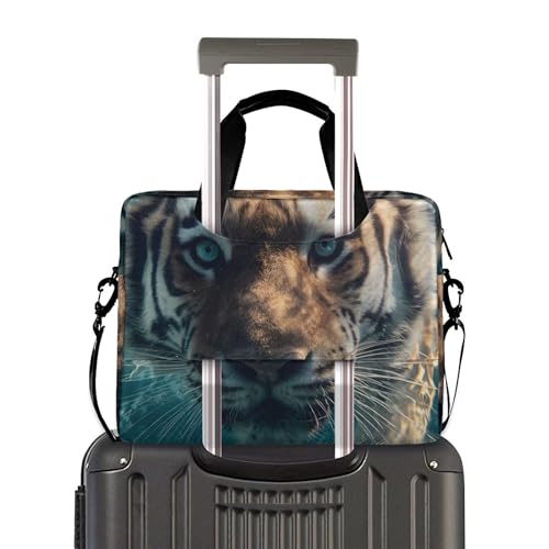Maletín para portátil impermeable ALAZA Tiger 13-15.6 pulg miniatura 3