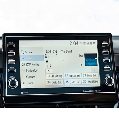 Verre trempé écran navigation Toyota RAV4 Prime protection intérieur