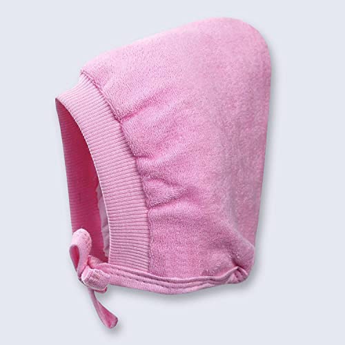 Image of New Born Baby Boys & Girls Soft Hosiery Cotton Double Layer Knot Caps Set /Infant /Topi /Hat /Toppi /Kan Topi (Pack of 3)