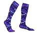 Most Popular Camo Print 20-30 mmHg Running and Sports Compression Socks for Men & Women, Recovery Fast (X-Large, Camo purple)