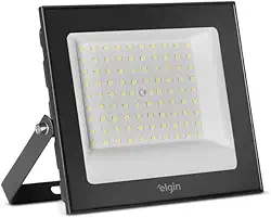 Refletor LED Slim Elgin 200W IP66 Bivolt - 6.500K Resistente a Água e Poeira
