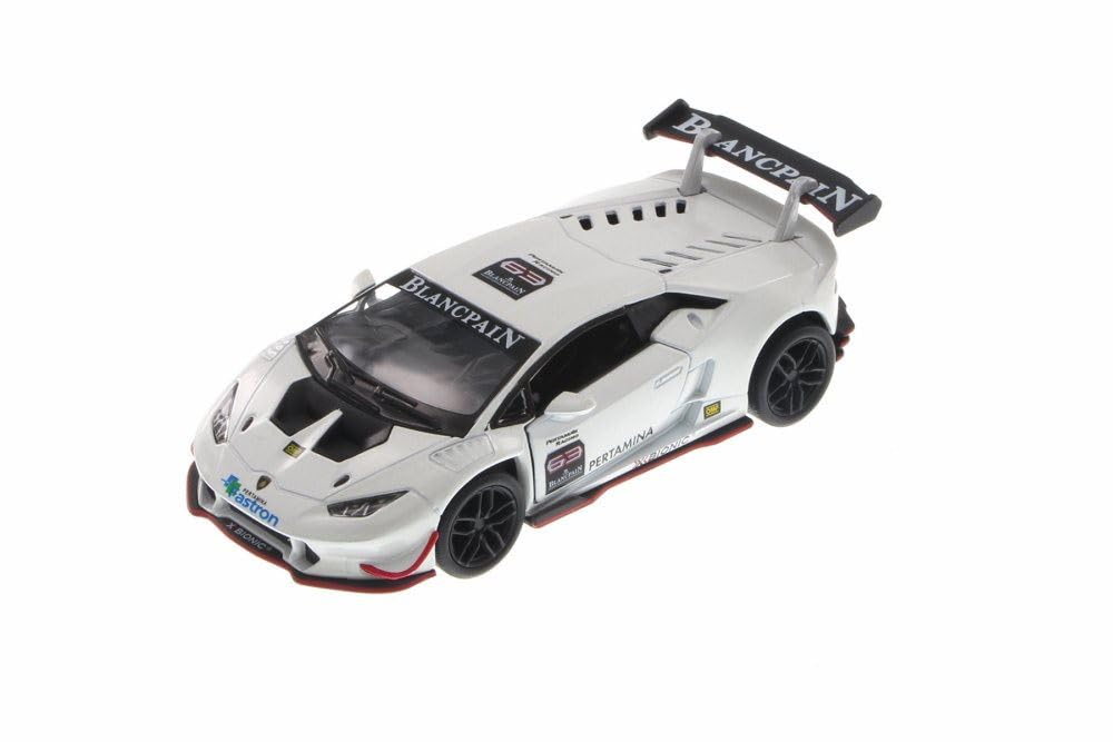 SMALL CLAP 2024 Kins Mart* Lamborghini* Huracan LP620-2 Super Trofeo 1:36 Scale Model Openable Doors & Pull Back Car Ages 3 Years & above (White) (B0D3HV624D) Amazon Price History, Amazon Price Tracker
