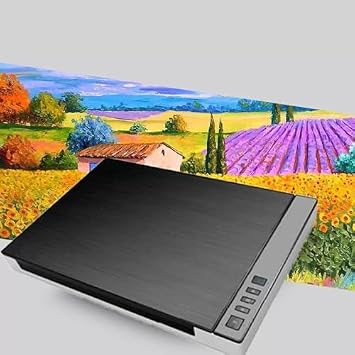 High Speed Flatbed Scanner, A3 Large Format Color Photo & Document Scanner, 1200 Dpi Optical Resolution, 8sec Fast Scan Speeds