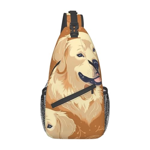 Sac à dos Golden retriever confortable pour soulager le dos en voyage