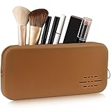 ✅ REISSVERSCHLUSS-DESIGN: Die Öffnung der reise Travel Makeup Bag ist mit einem vernünftigen reißverschluss ausgestattet, der nicht nur praktisch, sondern auch einfach zu bedienen ist. Make up Travel Bag für bequemen Halt, feiner Nylon-Reißverschluss, um beschädigte Borsten zu verhindern und das Herausfallen von Gegenständen zu verhindern. (Pinsel Taschen Ohne Pinsel)