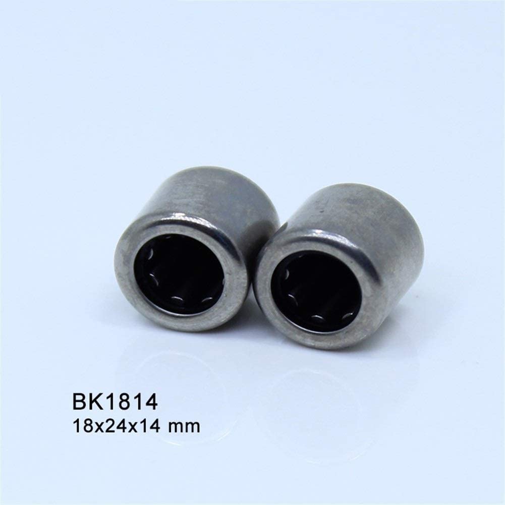 TMP1105 BK1814 Rodamientos de Agujas 182414 mm Rodamiento de Agujas de Copa Estirada BK182414 Enjaulado Cerrado UN Extremo Serie Meteic