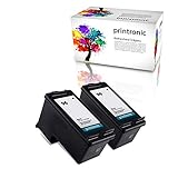 Printronic Remanufactured Ink Cartridge Replacement for HP 96 C8767WN (2 Black