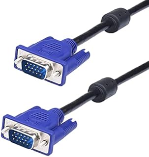Auroh VGA to VGA Cable 2.8m,15 pin 1080P Full HD SVGA/VGA Male to Male Monitor Extension Lead for Computer PC Laptops TV Projectors