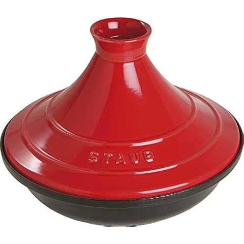 STAUB Tajine, 28 cm, Gusseisen, Kirschrot Cover