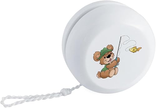 'Fishing Teddy Bear' Retro Style Yo-Yo (YY00034331)