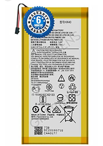 Image of Original HX40 battery for Motorola Moto X4 XT1900-1, XT1900-2, XT1900-3, XT1900-4, XT1900-5, XT1900-6, XT1900-7 with 6 Months Warranty. and high capacity battery backup battery ( for Motorola Moto X4 XT1900-1)