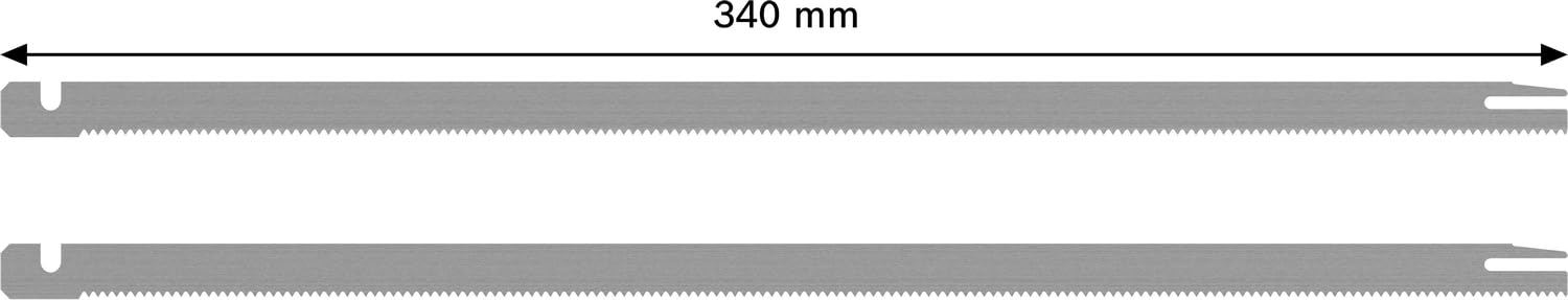 BOSCH 2607018012 12-Inch Blade Pair for Foam Rubber Cutters