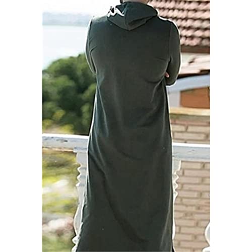 Men Clothing Robe Long Sleeve Saudi Arab Thobe Jubba Djellaba Male Kaftan Autumn Winter Sweater Islamic Hoodies4