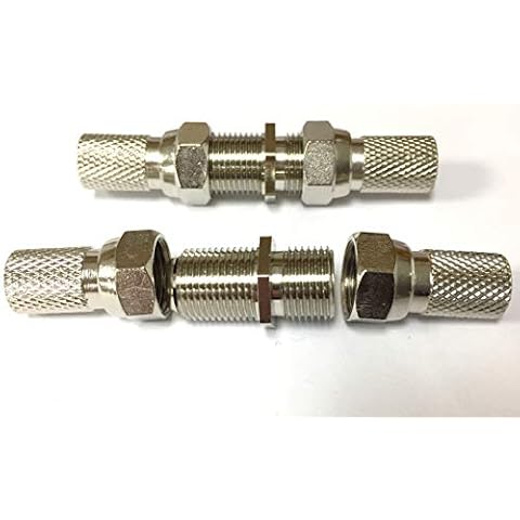 electrosmart Splicing Kit suitable for joining or extending Satellite & Cable TV CT100, RG6 Coax Cables. Kit contains 4 x Screw on F Connectors (internal diameter 6.4mm) & 2 F Inline Couplers Cover