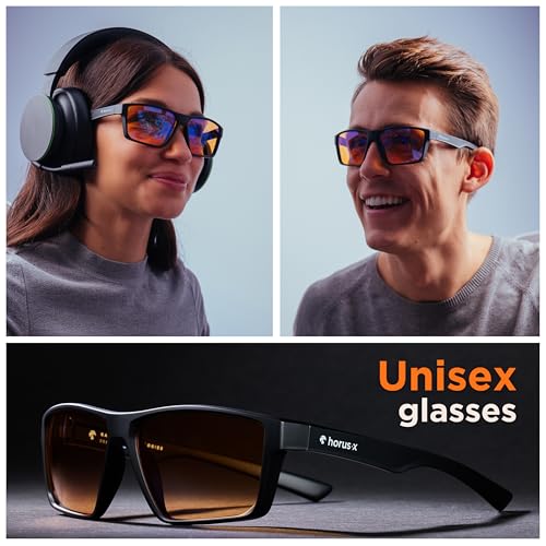 Horus X Blue Light Glasses (Amber Lens) – Gaming-Focused French Brand — view 6