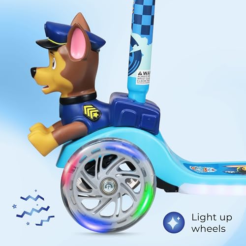 Image of Kick Scooter for Kids, 3 Wheel Self Balancing, Light Up LED Wheels