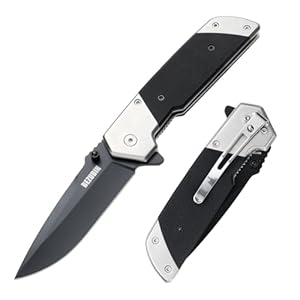 Folding Pocket Knife DF Blade EDC Folding Knife with Thumb Stud