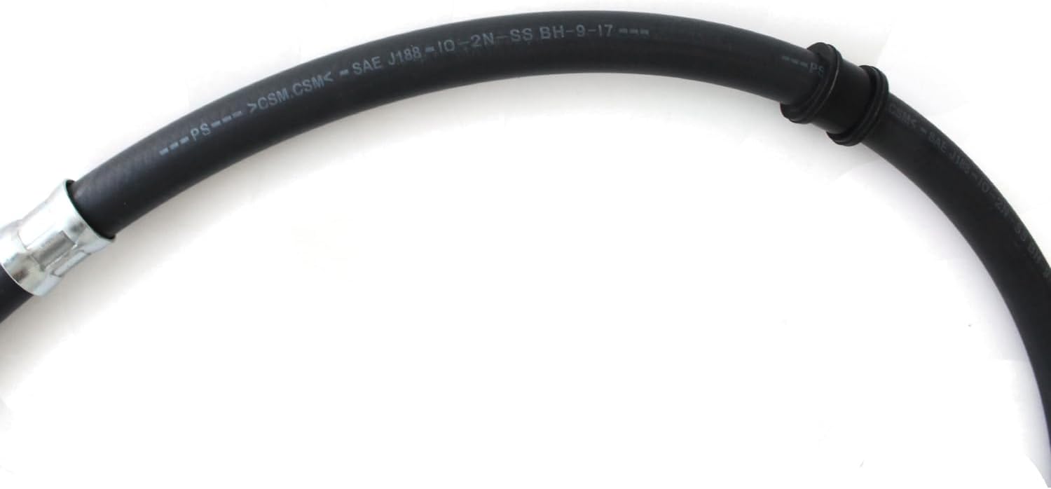 AUCERAMIC 53713S9VA01 53713-S9V-A01 Power Steering Pressure Hose Assembly Fit for 2005 2006 2007 2008 Honda Pilot V6 3.5L Replacement 3401211 92163 PSH0442