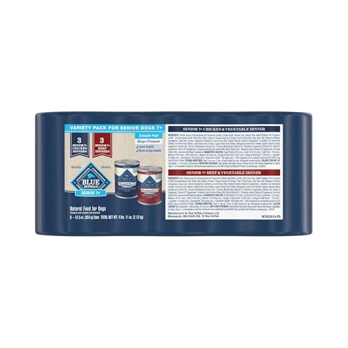 Image of Blue Buffalo Homestyle Recipe Variety Pack Wet Dog Food, 12.5 oz, 6 ct