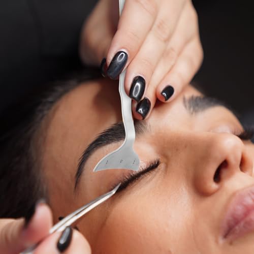 Herramienta Precisa para Medir Ojos con Regla Curva de Acero miniatura 4
