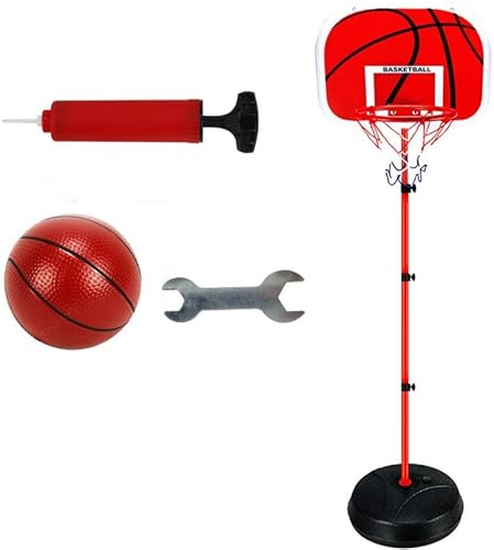 Adjustable Basket Holder Boy Kids Indoor Toy Accessories Outdoor 63-165CM Basketball Stands Set Height, for Children 23.3.21