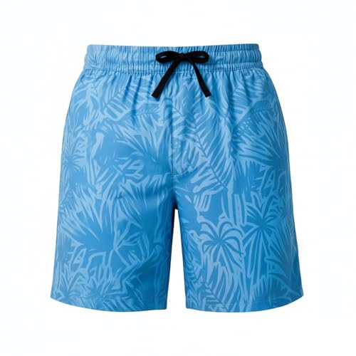 Bañador Tipo con Bolsillos con Cremallera, cómodo, Ideal para Surfear y Nadar. para Piscina y mar