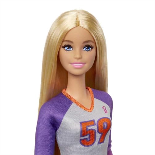 Boneca Barbie Feita para Mexer Articulada To Move Profissões Jogadora de Vôlei e acessórios Voleibol