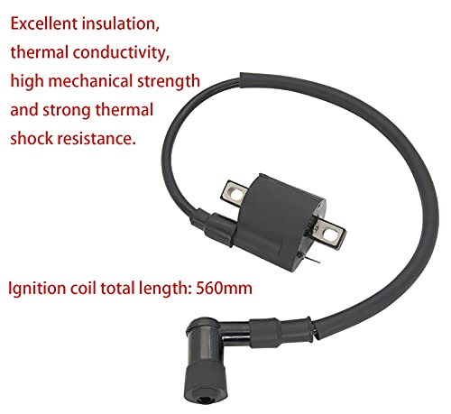 Pw80 Ignition Coil Spark Plug Wire With Spark Plug A7Tc Compatible With Yamaha Pw50 Pw 50 Pw80 Pw 80 1981-2021 Motorcycle Dirt Pit Bike #TOP3