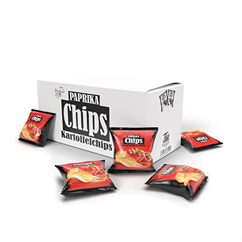 Paprika Chips - 40er Pack würzige Kartoffelchips (40 x 20g) Cover