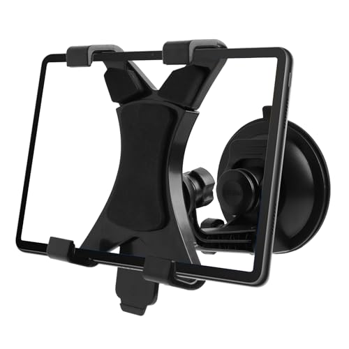 Qaum Tablet Holder with Suction Cup for Car Dashboard Windshield Sat Nav Suction Tablets Cars Stand 360° Rotate Adjustable Mount 7"- 11" Universal For iPad iPhone Samsung Galaxy - Image 6