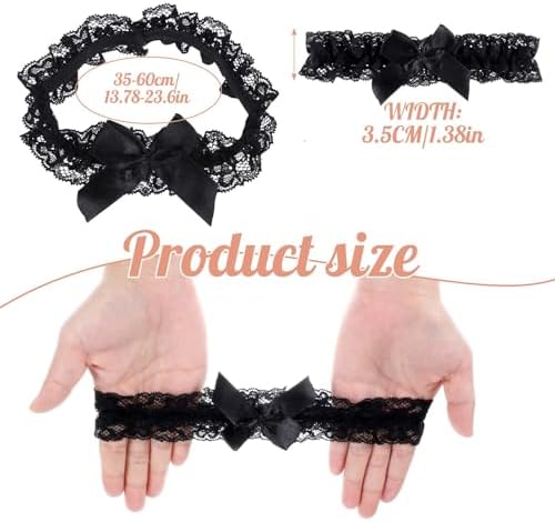 Wedding Garter for Bride, Black Lace Garter Belt Martinique | Ubuy