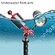 LetonPower Unterwasser-Schwimmarm aus Kohlefaser, für ultraleichten Wasserarm, Dual 1-Zoll-Ballauftrieb, Schwimmarme, Beleuchtungssystem für Tauchtablett (Rot, D60mm, 5)