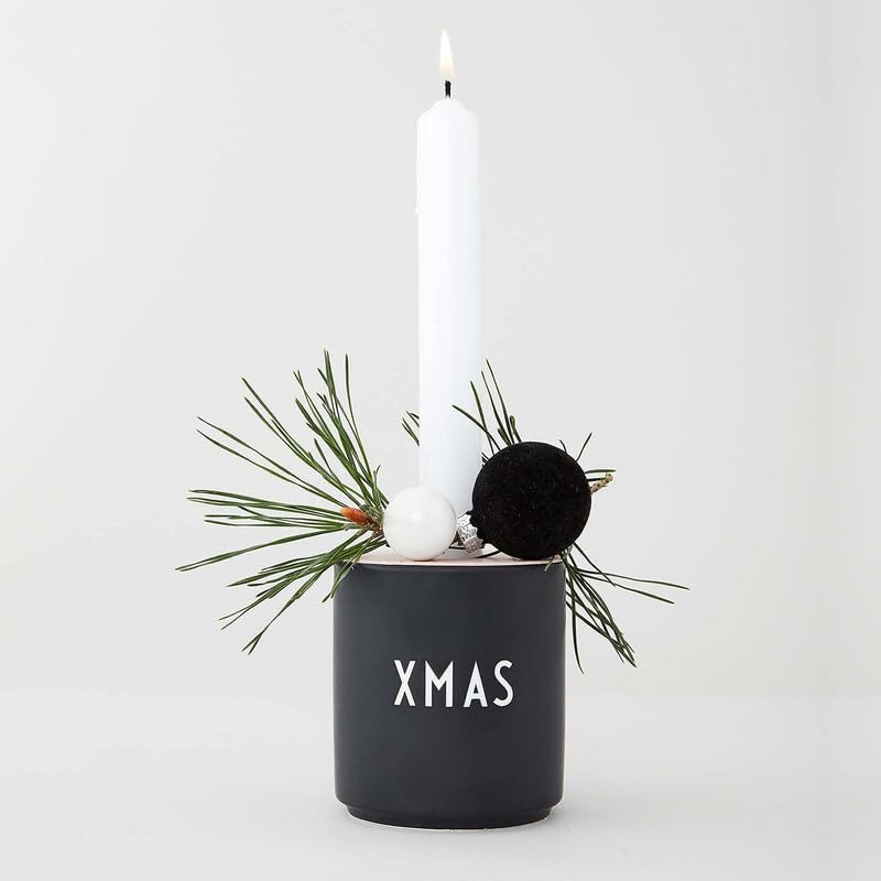 Design Letters Christmas Mugs, Black Xmas - Image 3