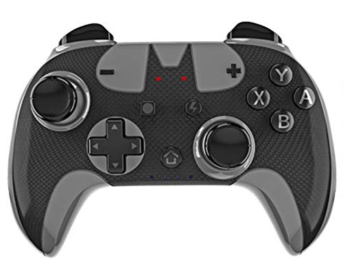 WAWAYU Gamepad, Switch Griff Nacht Ranger Smart Game Griff Backtaste Programmierung mit Vibration 6-Achsen somatosensorisch Cover