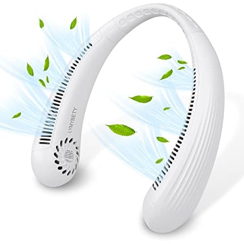 Portable Bladeless Neck Fan with 3 Speeds Cover