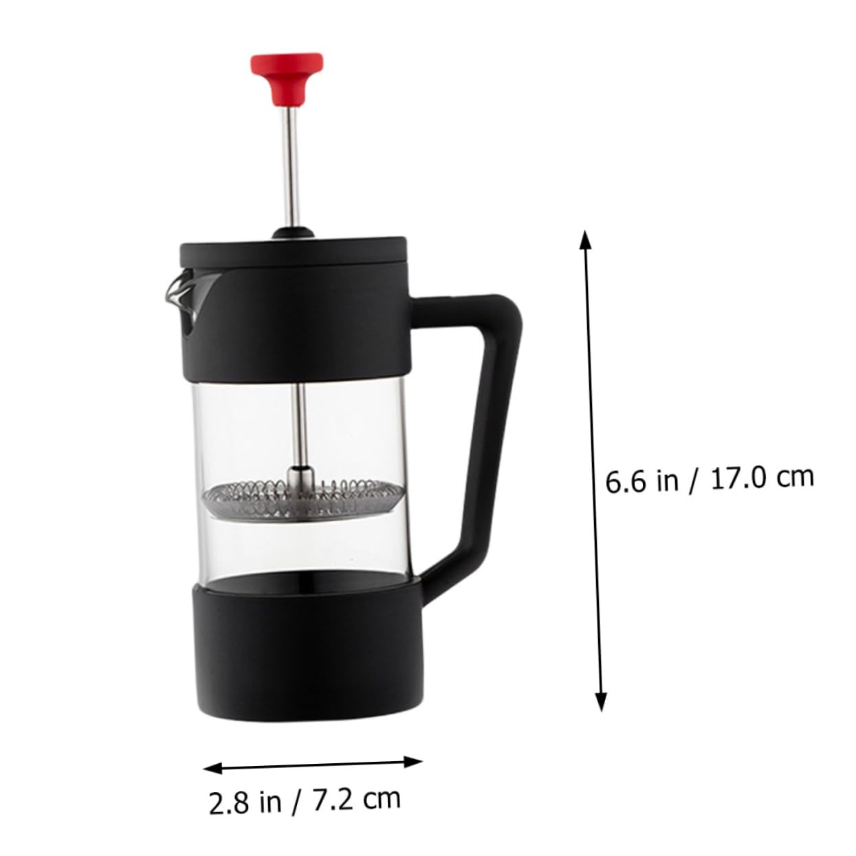 ULTECHNOVO Coffee Press and Tea Kettle Portable Heat Resistant Coffee Maker Design for Home Office and