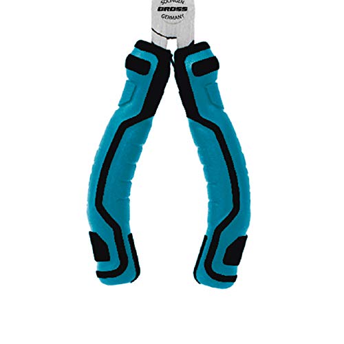 Gross Mini Alicate Bico Meia-Cana Curvo Reforçado Fosfatizado (125Mm)