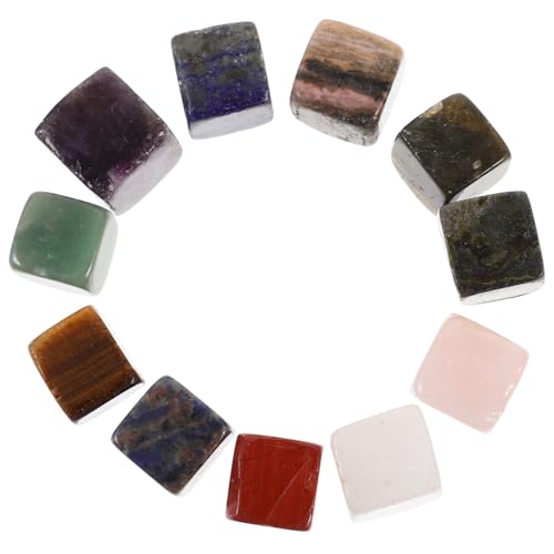 Gatuida 11 Uds. Cubitos De Hielo De Cristal Para Whisky Rocas Para Whisky Cubitos De Hielo Reutilizables Bar Home Whiskey Rocks