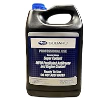 Subaru Genuine Super Coolant Blue Prediluted SOA868V9272 1 Gallon Pre Mixed 50/50 2009 and Newer Ascent BRZ Crosstrek Forester Impreza Legacy Outback WRX
