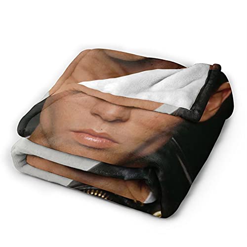 Johnny Depp Super Soft And Comfortable Flannel Blanket Camping Blanket Beach Blanket Decoration Bedroom Living Room Suitable For Children/Adults Throw Blankets (60"X50") #TOP2