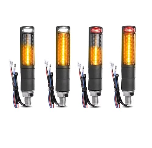 Clignotant moto LED étanche pour rouler en sécurité la nuit avec DRL dynamique