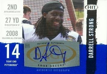 Amazon.com: Darrell Strong autographed Football Card (Pittsburgh