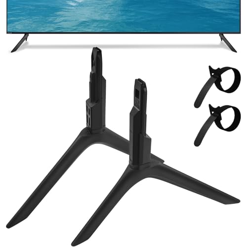 TV Legs for Samsung Exclusive Only for Samsung UA65TU7000K UN65TU7000F UN65TU7000G UN65TU700DF 2020 Model TV Legs Replacement NOT Universal Not for Other Models with Cable Ties Screwless Install
