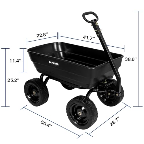 Heavy Duty Electric Wheelbarrow Cart