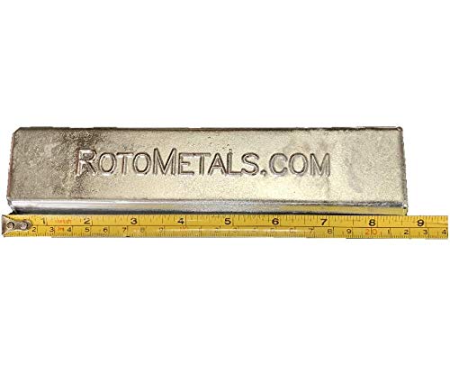 Roto Metals AM0081 Rotometals Zinc Ingot 99.7% Min About 3.5 Pounds Great thumb #1